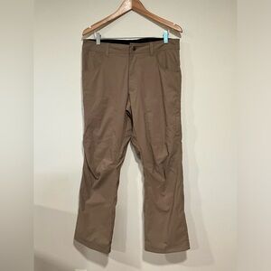 Eddie Bauer Fleece lined pants. Size 32x30 Tan